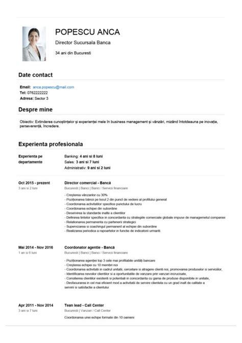 Model Cv Ce Trebuie S Tii N Redactarea Cv Ului