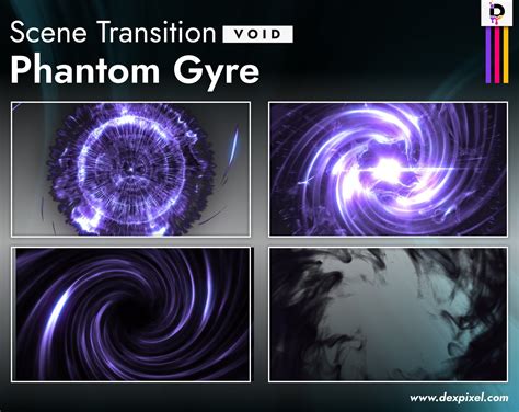 Phantom Void Stream Stinger Transition Purple Black Vortex Energy