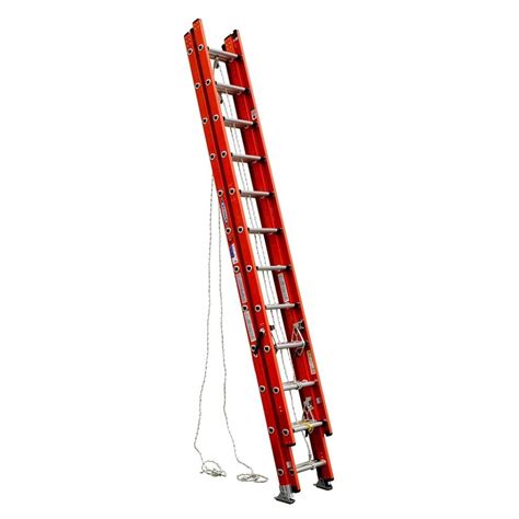 Werner D Fiberglass Ft Type A Lbs Extension Ladder At