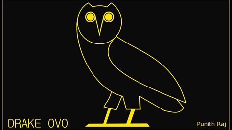 Drake Ovo Logo Drake Ovo Logo In Inkscape Drake Owl Logo How To