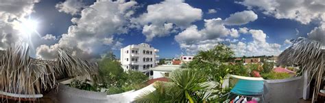 Blick Von Der Dachterrass Bayahibe Guesthouse Hotel Apartments