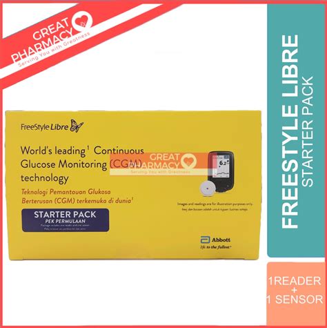 Abbott FreeStyle Libre Starter Pack 1 Reader 1 Sensor Lazada