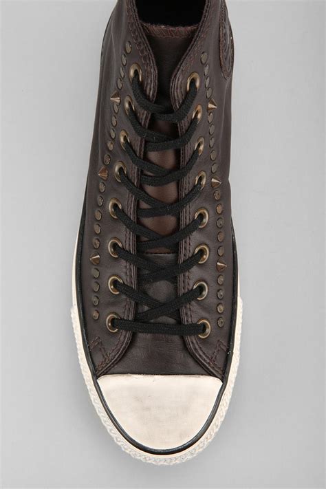 Lyst Urban Outfitters Converse Chuck Taylor All Star Studded Leather