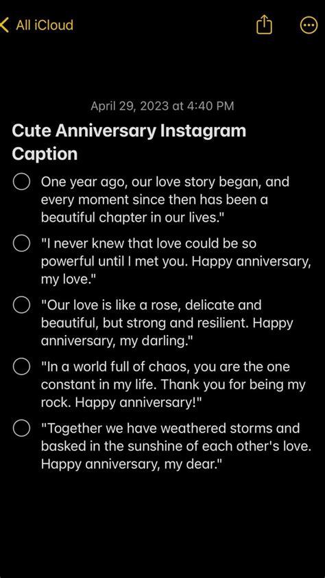 Instagram Anniversary Captions Happy Anniversary Quotes Anniversary