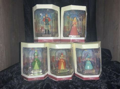 Disney Tiny Kingdom Sleeping Beauty Set Of 5 In Box Aurora 3 Good