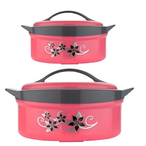 Printed Red Plastic Hot Casserole At Rs Piece In Rajkot Id