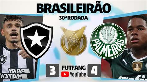 Botafogo X Palmeiras Ao Vivo Campeonato Brasileiro Virada