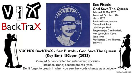 Sex Pistols God Save The Queen Key Bm Bpm Original Non