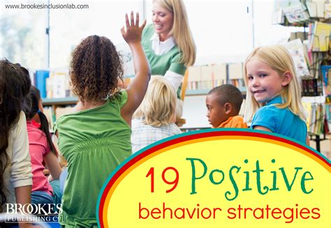 19 Tips On Supporting Positive Behavior And Social Skills Brookes Blog