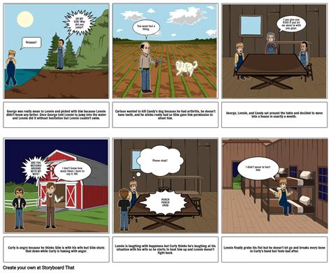 Of Mice And Men Storyboard By 67cbe51c