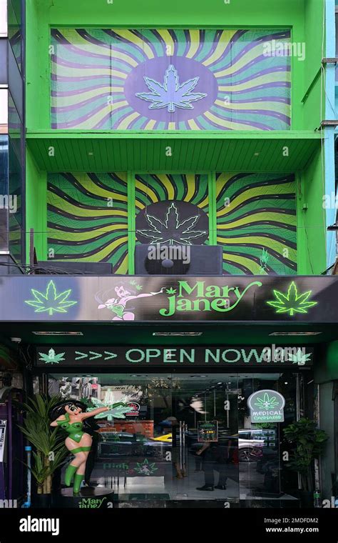 A Cannabis Dispensary Along Sukhumvit Road Bangkok Named After One Of