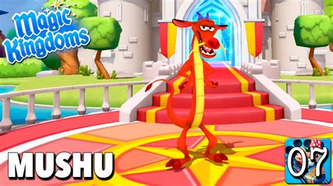 Bienvenido Mushu Juego Disney Magic Kingdoms Gameplay Youtube