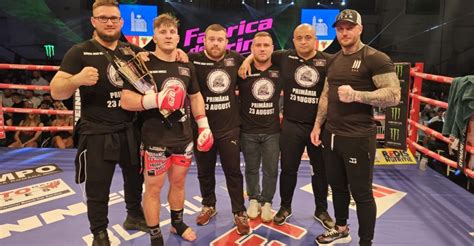 Dynamite Fighting Show Luptătorul constănțean Ștefan Orza victorie în