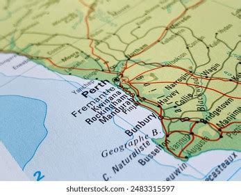 perth region map  images pictures shutterstock