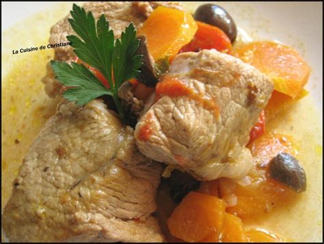 SAUTE DE VEAU AUX CAROTTES ET AUX OLIVES La Cuisine De Christiane