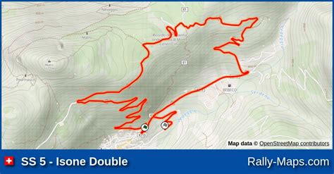 Karte Wp Isone Double Rally Del Ticino Srm Rallyekarte De