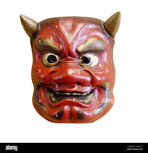 Japanese Kabuki Demon Mask