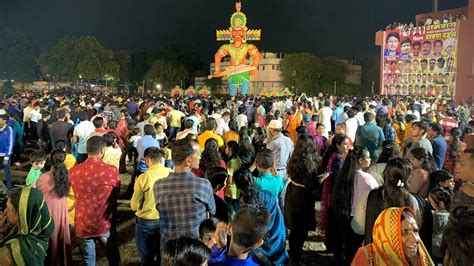 INDORE Biggest Ravan Dahan Dussehra Maidan Rambagh Indore 2022