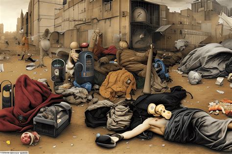 Homelessness In America A Crisis · Creative Fabrica