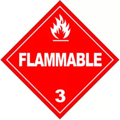 Hazmat Flammable Sticker Decal At Tractor Supply Co