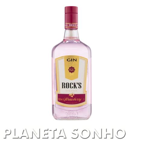 Gin Rocks Strawberry 1l Planeta Sonho Delicatessen