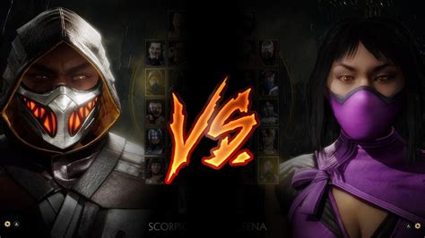 Mortal Kombat Scorpion Vs Mileena Very Hard Youtube