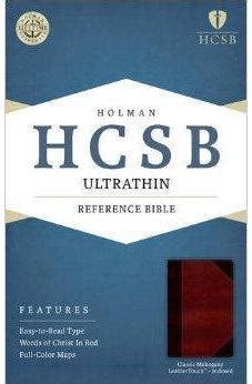 HCSB Bibles (Holman Christian Standard Bible) – Biblestore.com