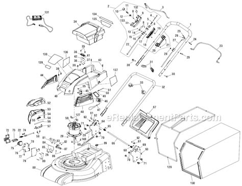 Ryobi Electric Lawn Mower Parts Diagram Infoupdate Org