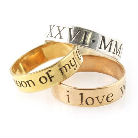 Personalized Wedding Bands