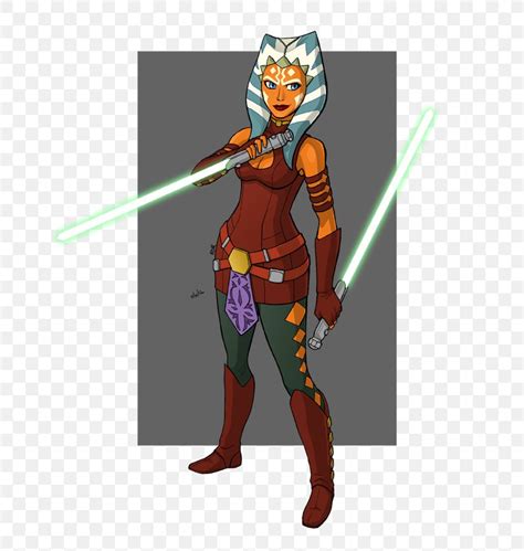 Ahsoka Tano Star Wars: The Clone Wars Cartoon Fan Art, PNG, 720x864px ...