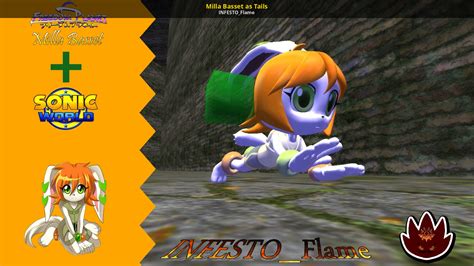 Milla Basset As Tails [sonic World] [mods]