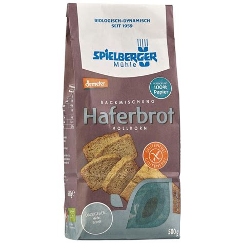 Spielberger Backmix Haferbrot Vollkorn Glutenfrei 500 G Shop Apotheke