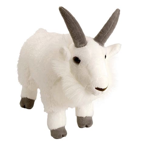 Mountain Goat Soft Plush Toy30cmstuffed Animalcuddlekins Wild Republic