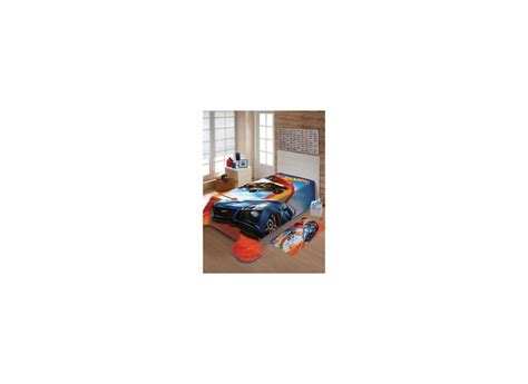 Cobertor Jolitex Solteiro Raschel Hot Wheels Pistas o Melhor Preço é no Zoom