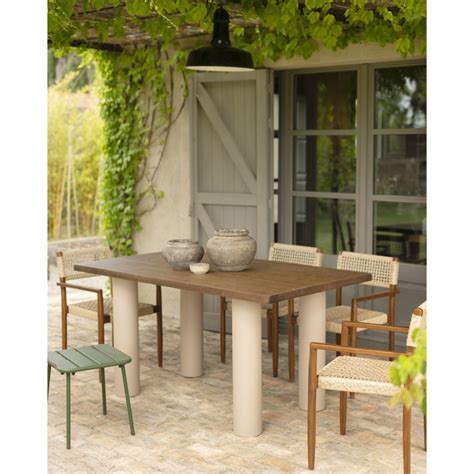 Table De Salle Manger Luc A X Ch Ne Fonc Et Terre Decowood