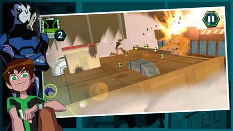 Undertown Chase Ben 10 Omniverse Running Game By Cartoon Network