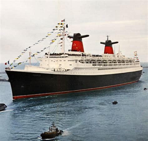 Ss France In Le Havre The Great Ocean Liners Pinterest Ss France