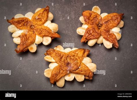 Portuguese Marzipan Delicacy Regional Sweet Fig And Almond Stars