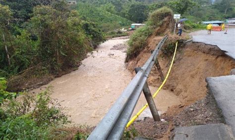 CAM verificó obras de mitigación en la vía nacional Pitalito Mocoa