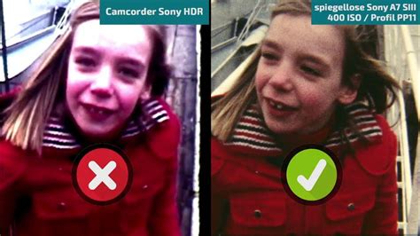 Super 8 Transfer With Camcorder Versus Transfer With System By Film