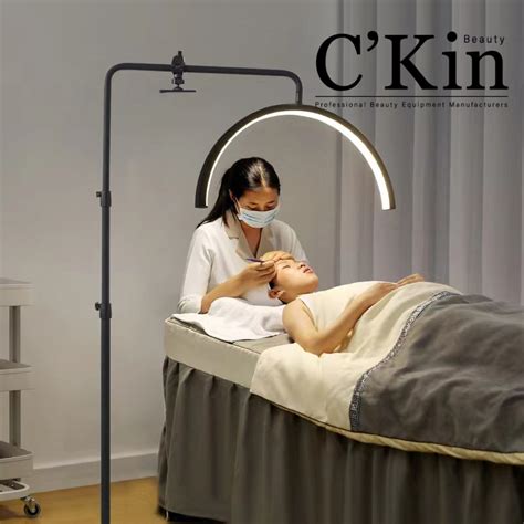 Malaysia Ready Stock 40w Led Floor Lamp Facial Beauty Light Medical