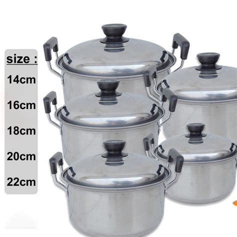 Jual Panci Steamer Stainless Set 5 In 1 Steamer Stainless 555 Baskom