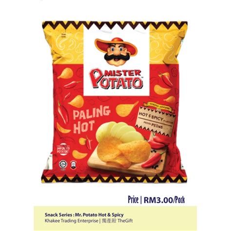 Mister Potato Hot Spicy G X Shopee Malaysia