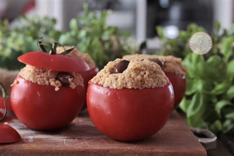 Pomodori Ripieni Di Cous Cous Ricetta Facile Veloce Vegana O Vegetariana