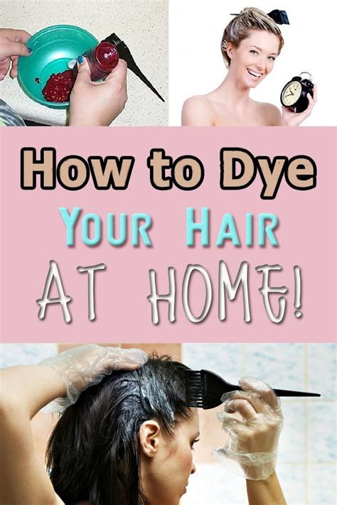 How To Dye Your Hair At Home Diy Hair Dye Box Hair Dye Home Hair Dye Tips