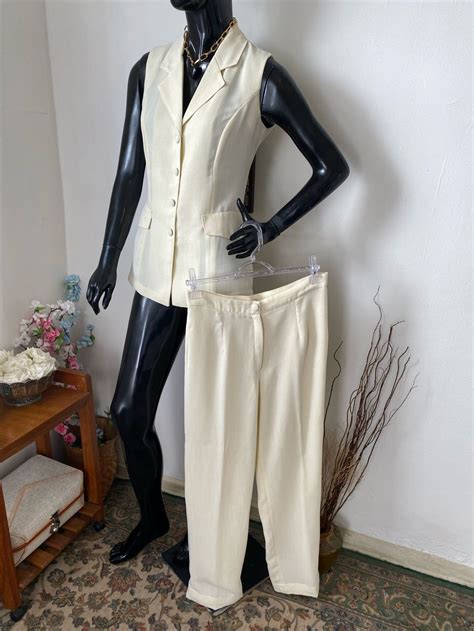 Conjunto Alfaiataria Nude Blusa Feminina Narapa Usado Enjoei