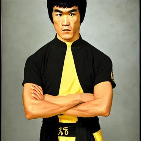 A Portrait Picture Of A Year Old Bruce Lee Stable Diffusion Openart