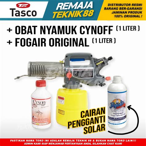 Jual Mesin Fogging Nyamuk Tasco Sp 2000 Mini Fogger Tasco Sp2000 Alat