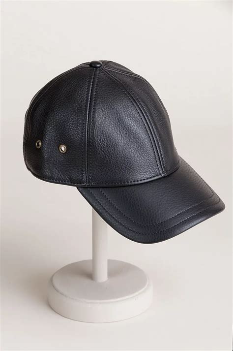 Antique Leather Baseball Cap | Overland