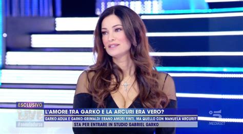 Manuela Arcuri Con Gabriel Garko Per Me Era Una Storia Vera